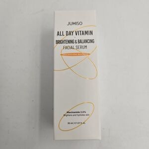 JUMISO All Day Vitamin Brightening & Balancing Facial Serum 30ml / 1.01 Oz New